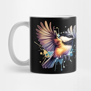 Watercolor Carolina Chickadee Mug